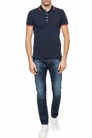 Logo-embroidered polo, zdjęcie 2 Logo-embroidered polo od Diesel